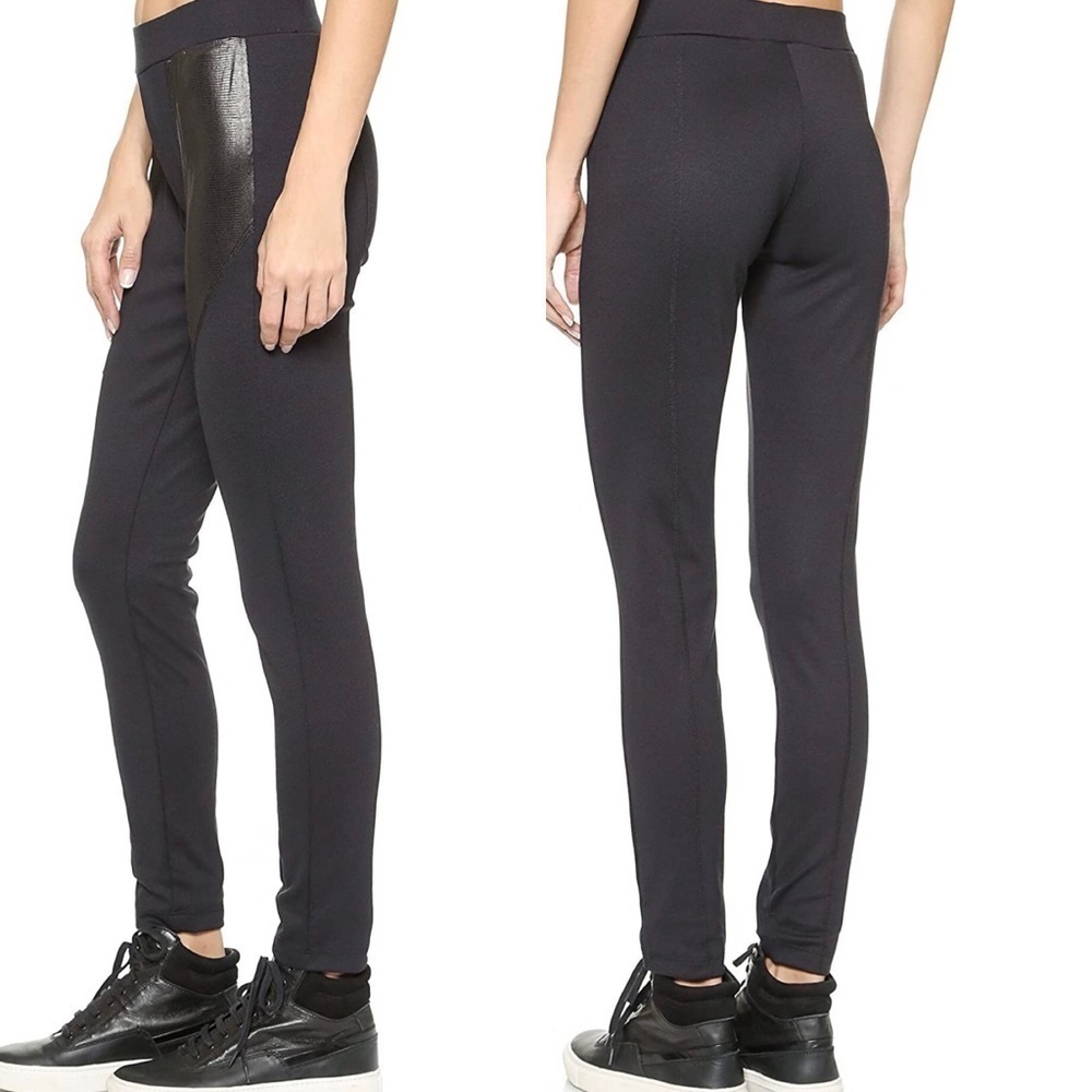 Csbla NAVIGLI  panel legging. Black. Size S.